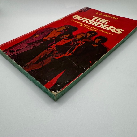 The Outsiders S E Hinton Dell Paperback Novel 1967 Classic Teen Literature - Picture 4 of 4